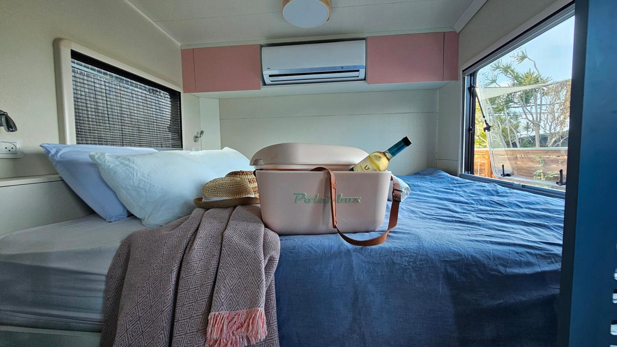 Cozy Seaview Glamping Caravan HaBonim Εξωτερικό φωτογραφία