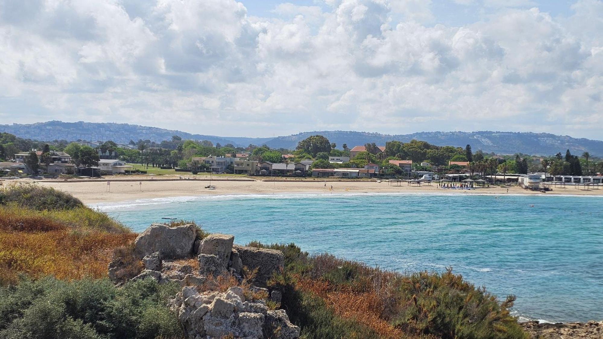Cozy Seaview Glamping Caravan HaBonim Εξωτερικό φωτογραφία